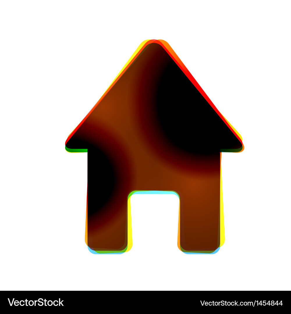 Abstract icon on white background eps10 Vector Image