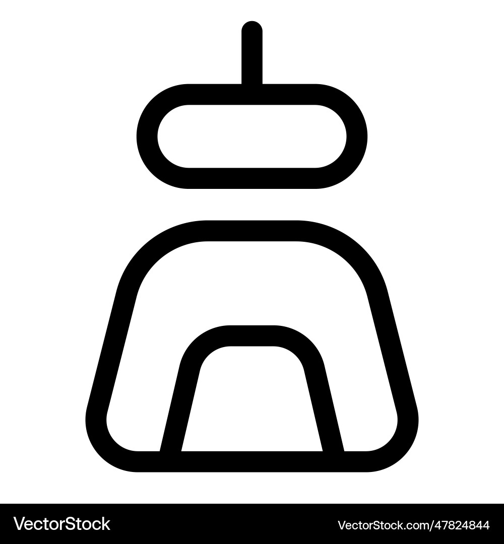 Advanced technology robot for better user Vector Image