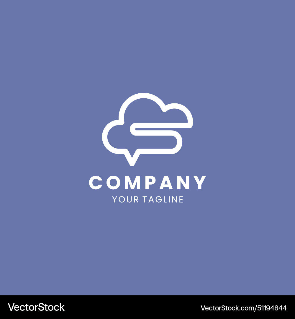 Logo template design Royalty Free Vector Image