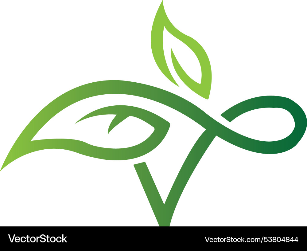 Logos der grünen Blattökologie Naturelement Logos der grünen Blattökologie Naturelement vektorbild