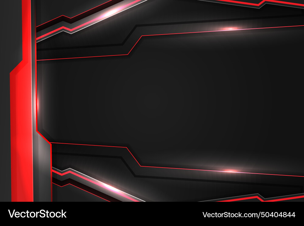 Modern background red with element Modern background red with element Vector Image