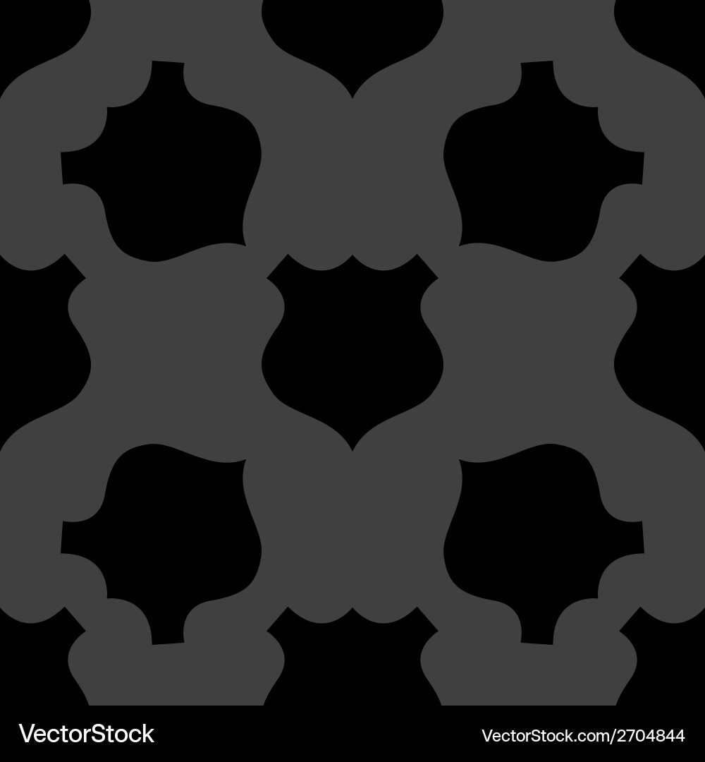 Shield web icon flat design seamless gray pattern Vector Image