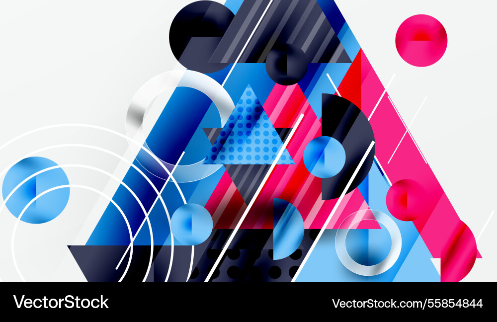 Sleek abstract background - layered triangles Sleek abstract background - layered triangles vector image