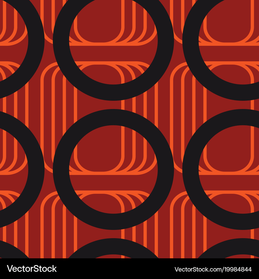 Spaceship science fiction seamless pattern vector image