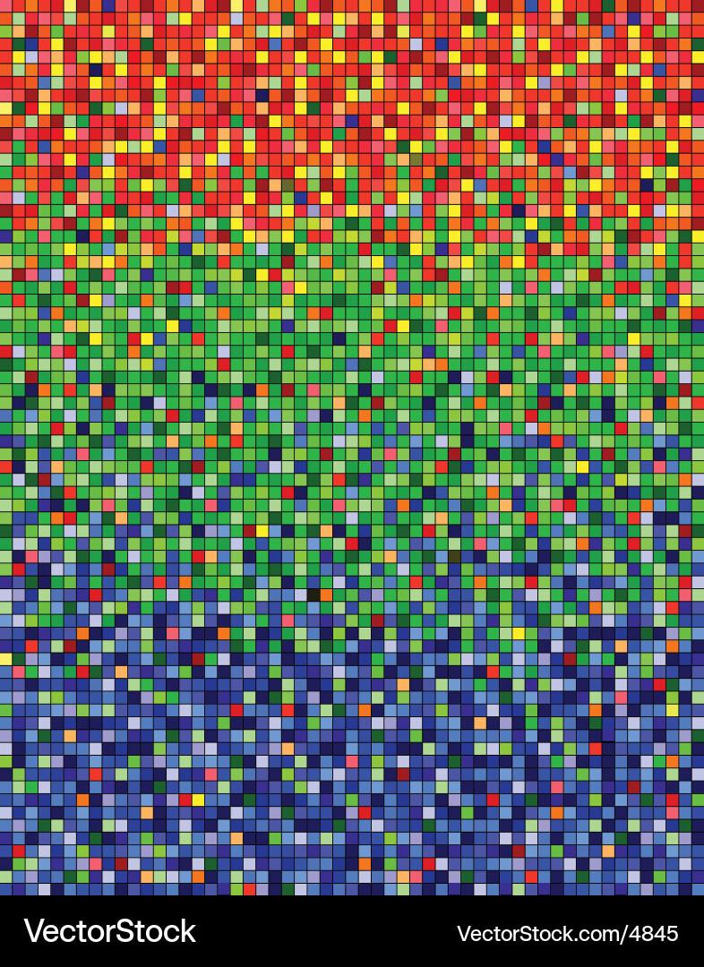 Chromatic Noise Spectrum vector image