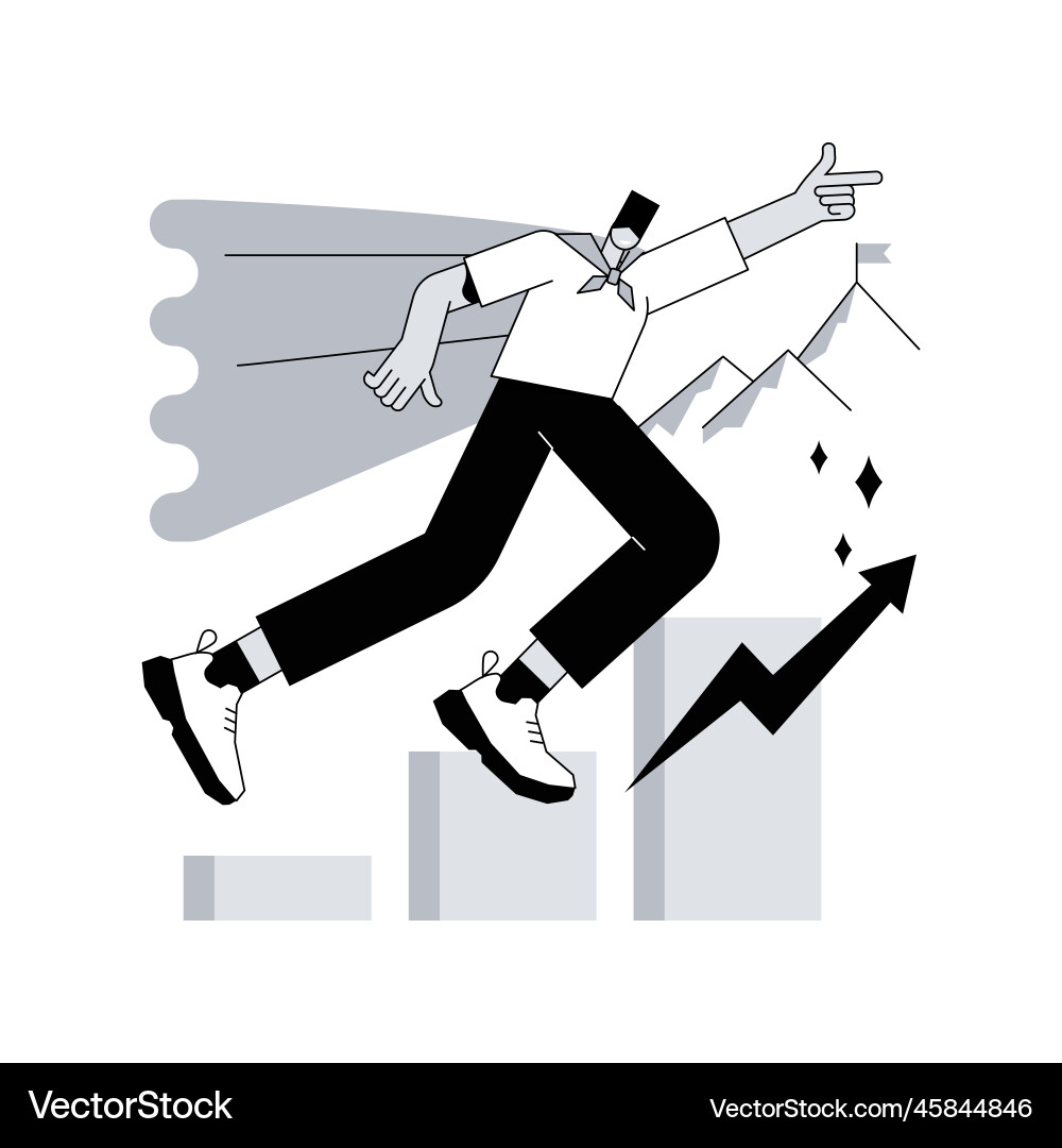 Boost in traffic abstract concept Vector Image