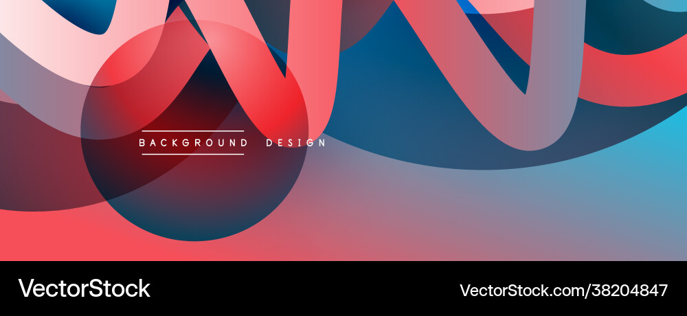 Abstract overlapping lines and circles geometric Abstract overlapping lines and circles geometric Vector Image