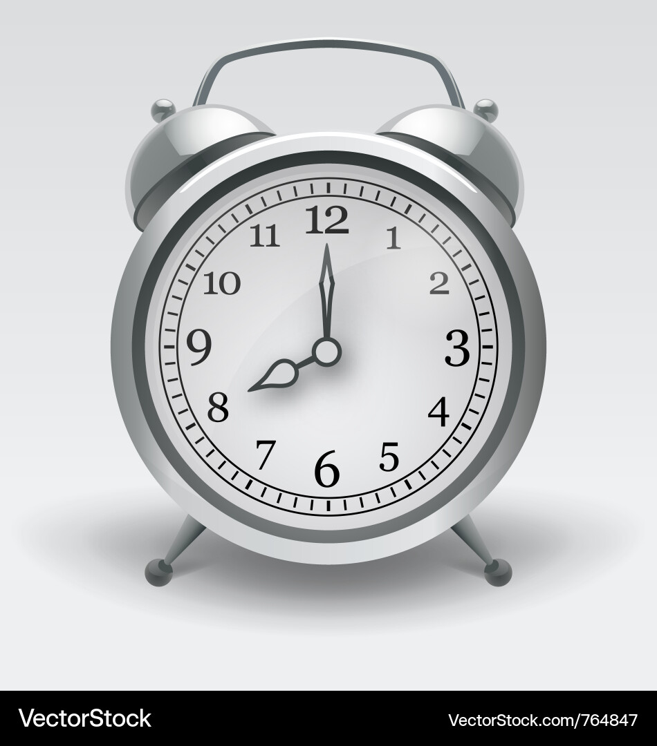 Alarm clock Vector Image
