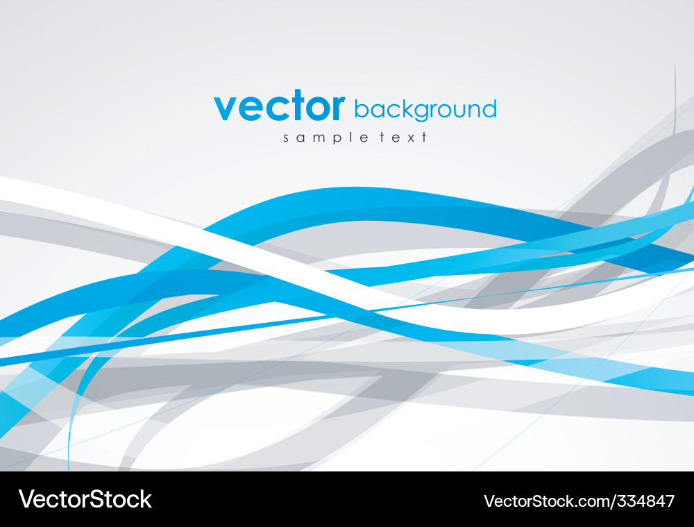 Dynamic Wave Background vector image