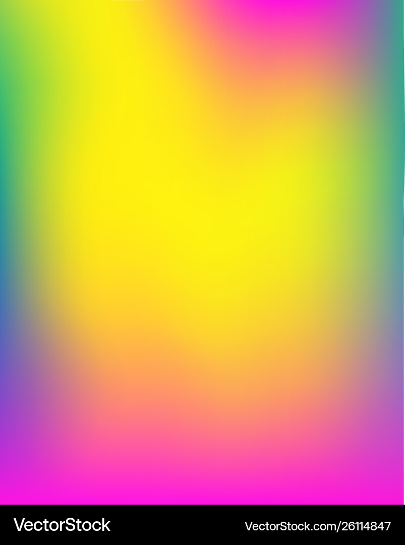 Gradient mesh painted in different colors vector image
