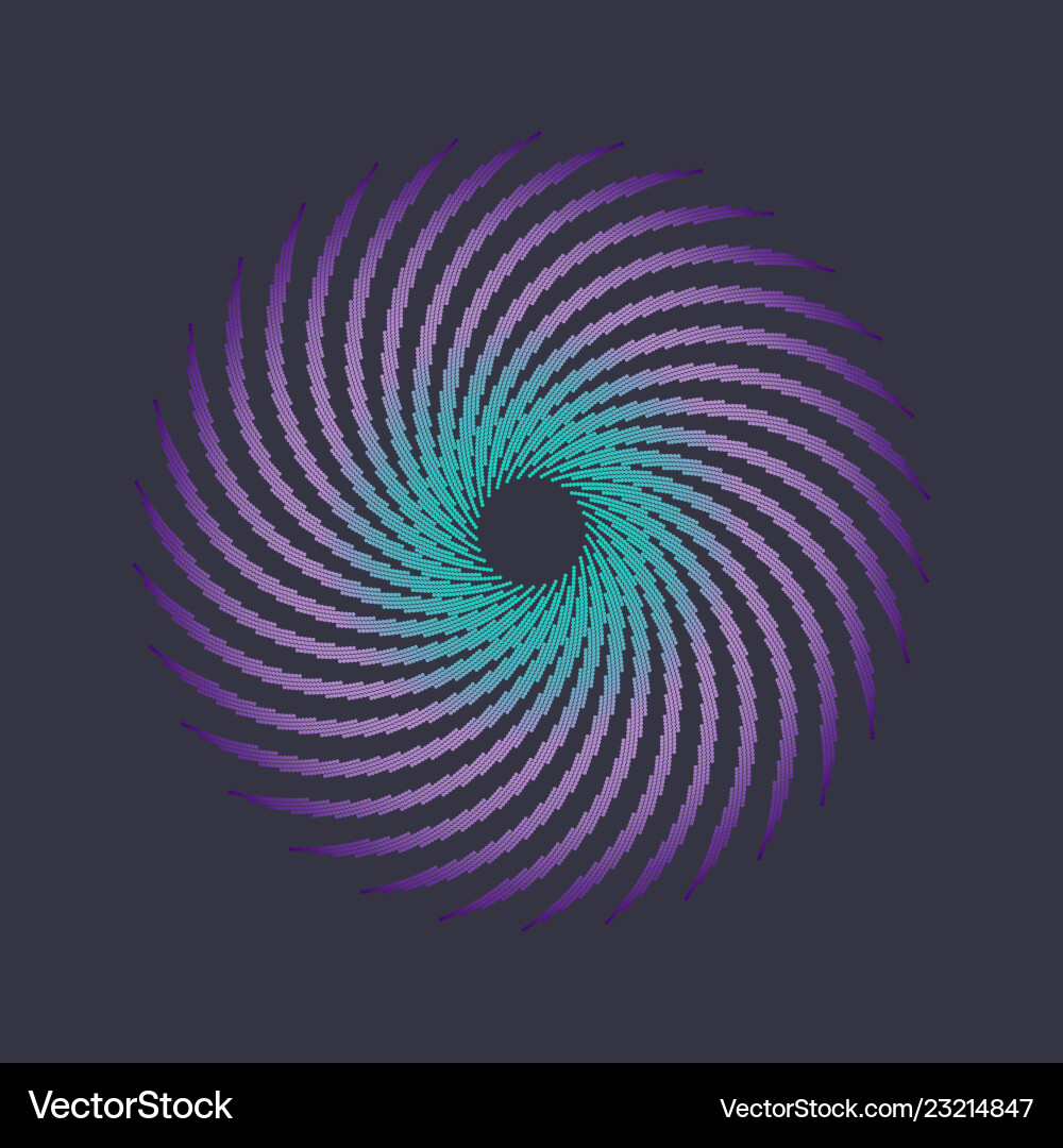 Halftone dots forms Halftone dots forms vector image