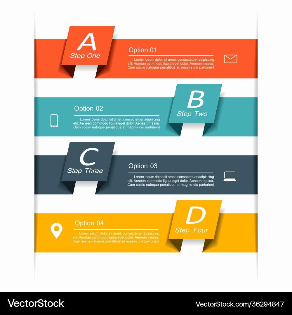 Infographic design template with place for your Vector Image