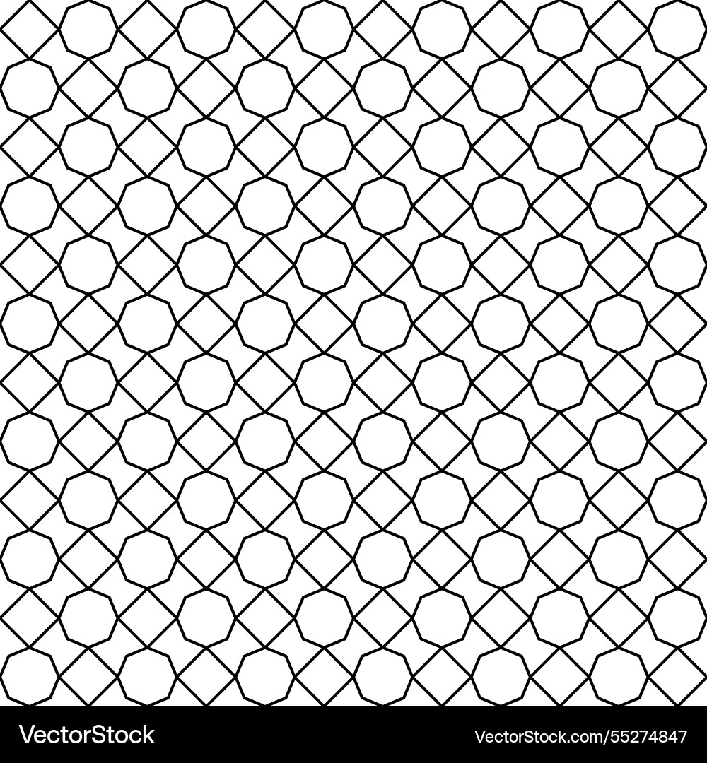 Seamless pattern rectangle and polygon shape Seamless pattern rectangle and polygon shape vector image