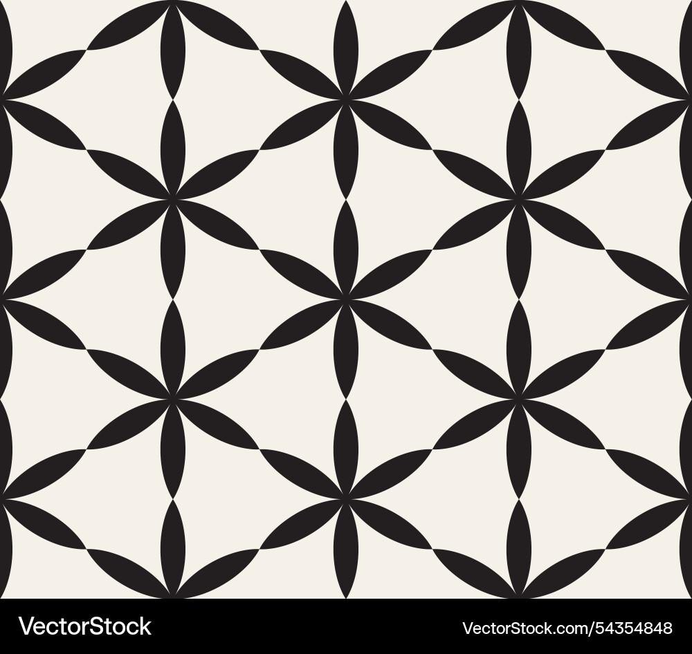 Seamless pattern repeating geometric elements Vector Image