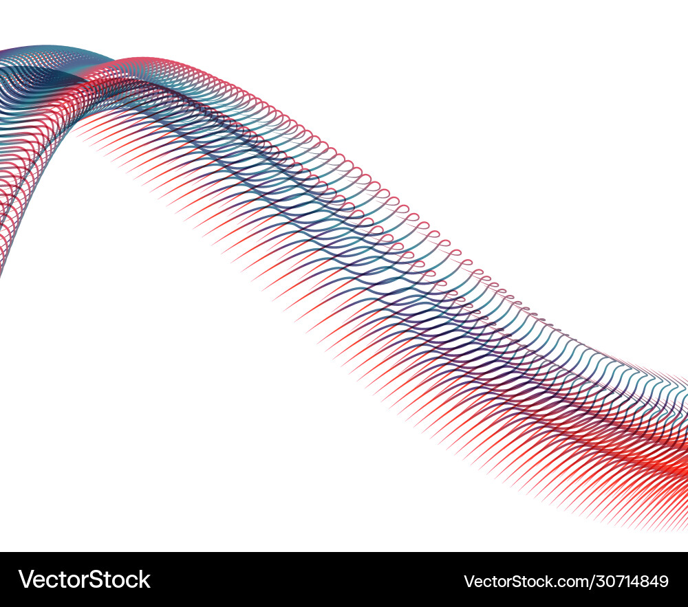 Abstract background blend wave line design Abstract background blend wave line design Vector Image