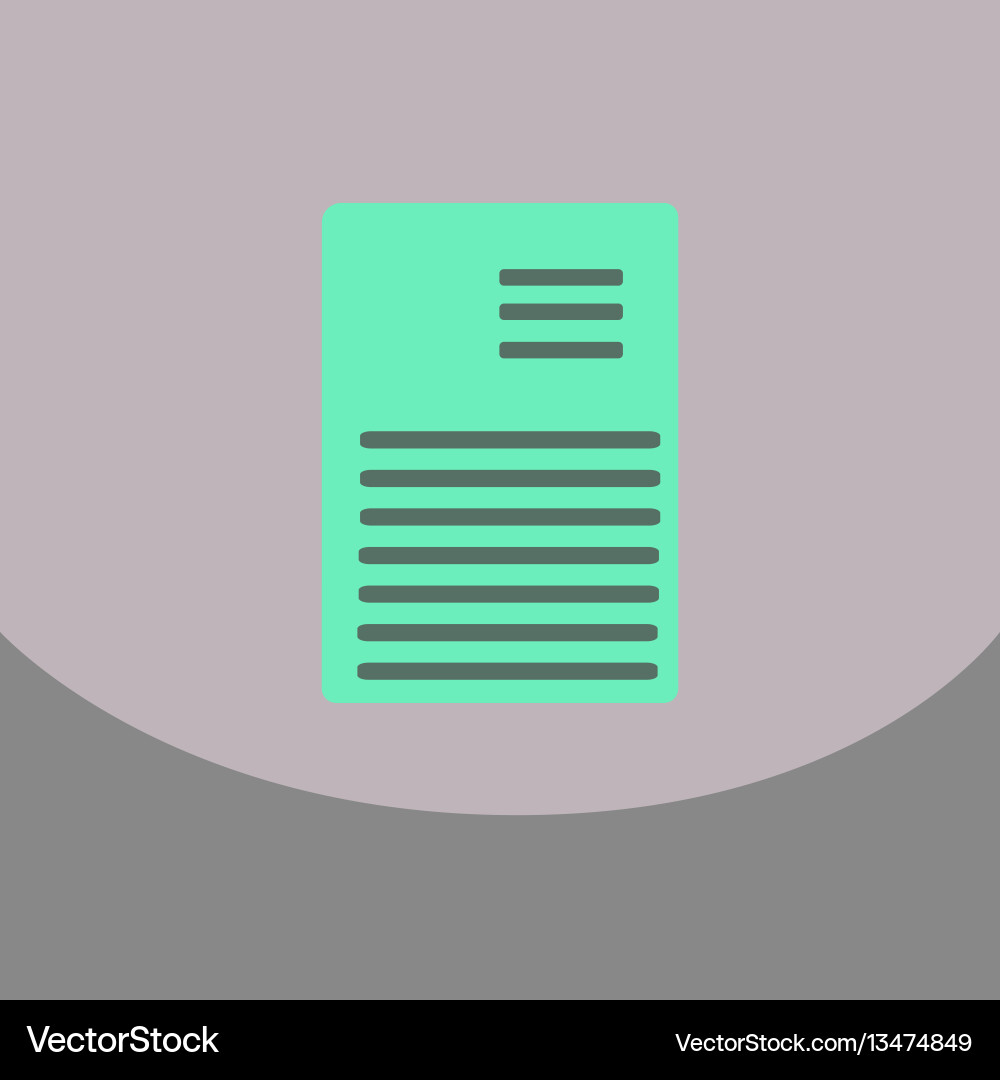 Flat style blank realistic notepad notebook Flat style blank realistic notepad notebook vector image