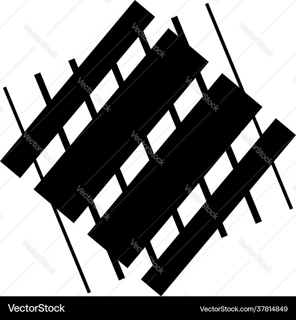Grid mesh dynamic diagonal oblique lines vector image