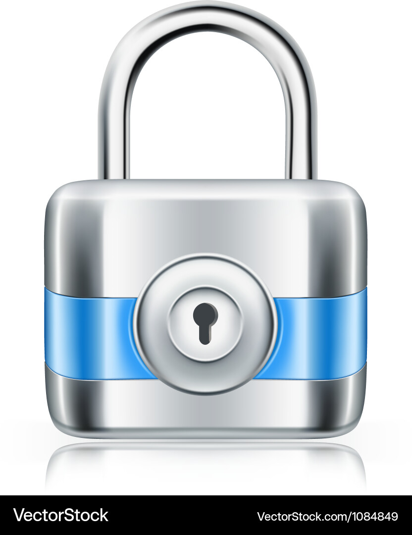 Lock icon Royalty Free Vector Image - VectorStock