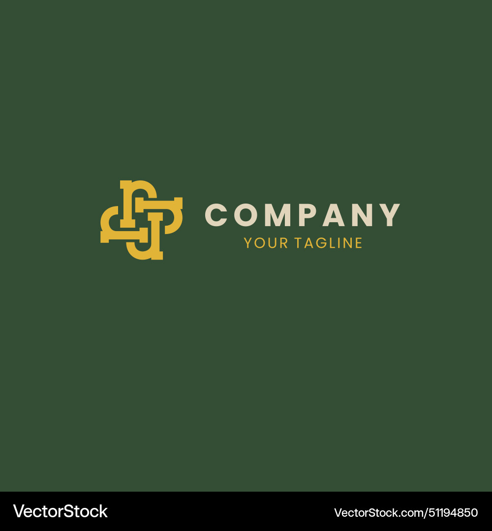 Logo template design Royalty Free Vector Image