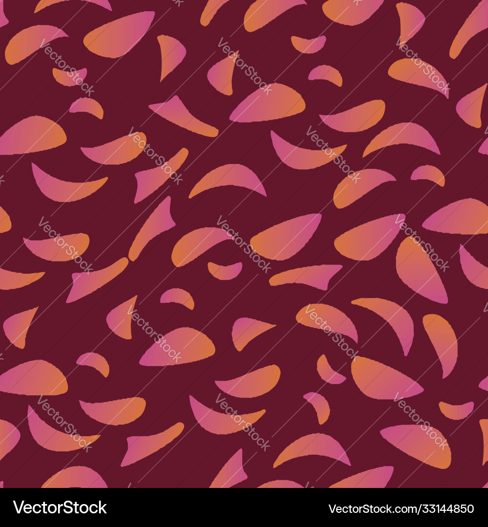 Rainbow fantasy vorm repeat pattern print Vector Image