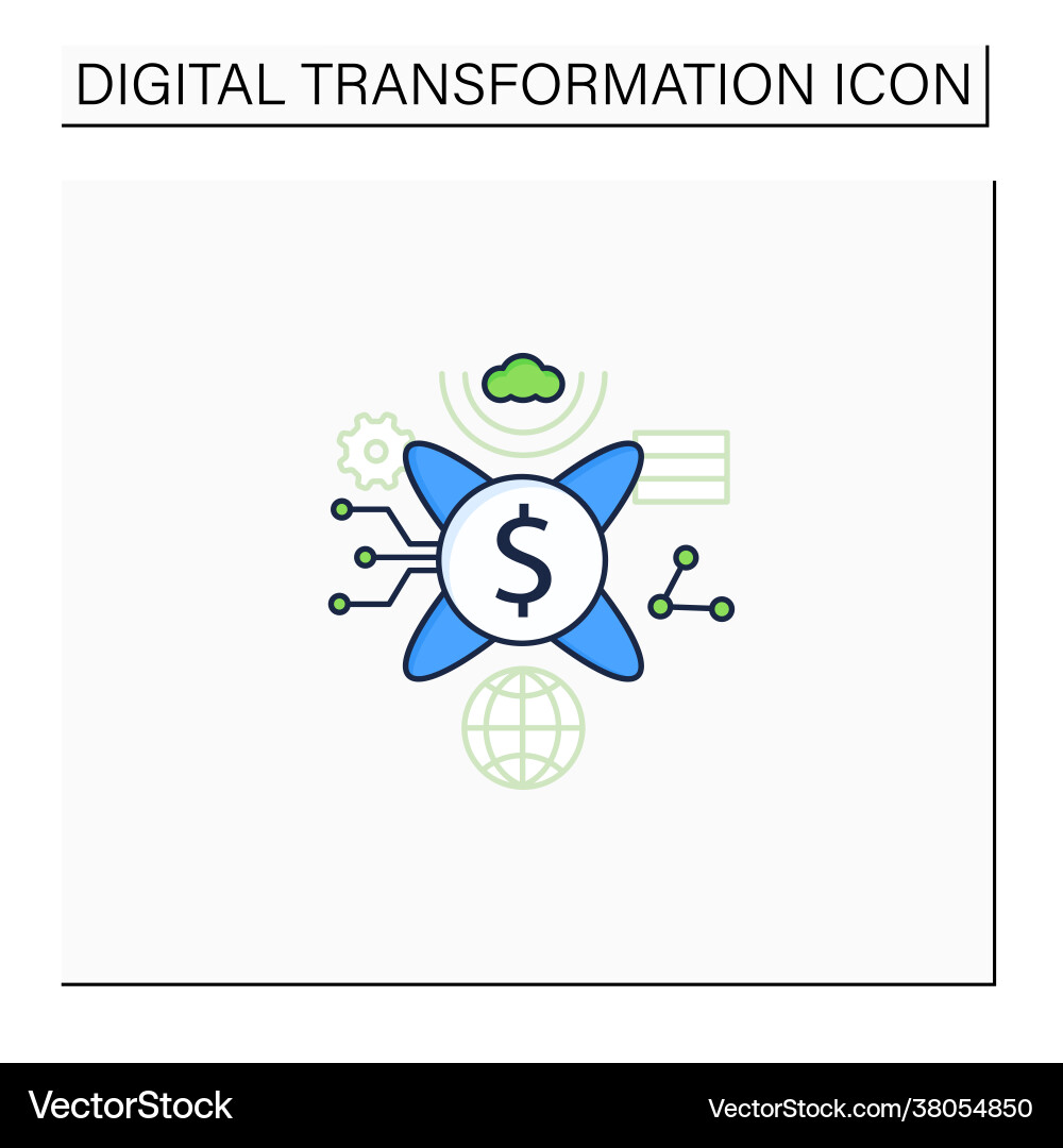 Tokenization Security Icon Vector Image