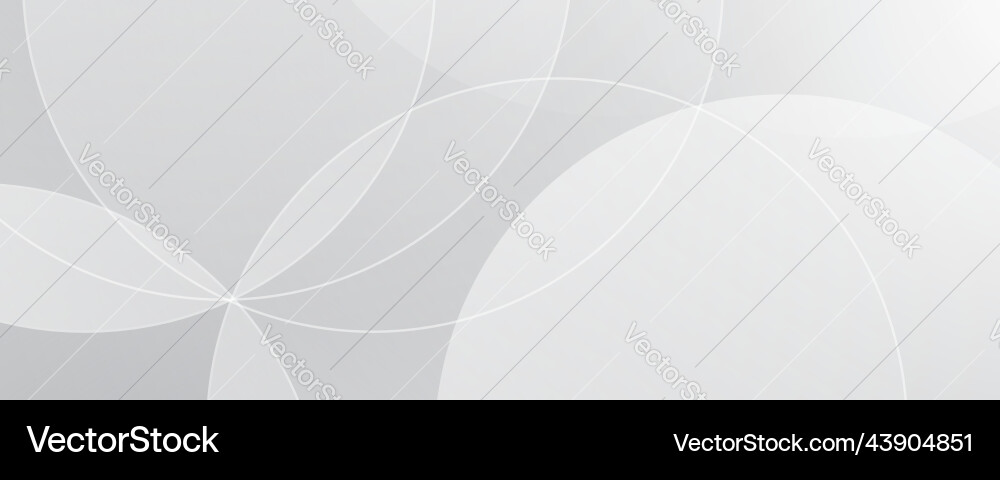 Gradient Circle Shape - White Background Vector Image