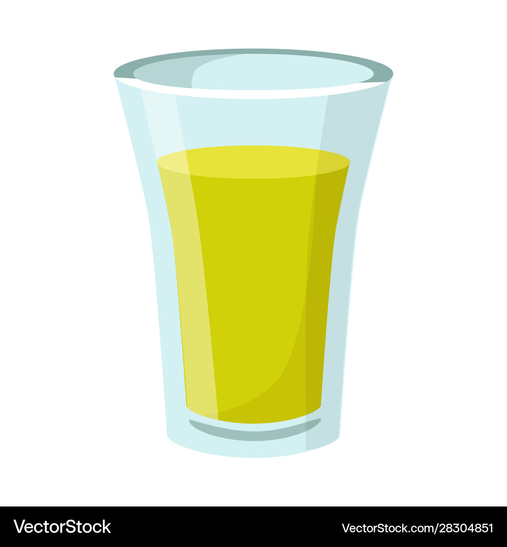 Isolated object juice and sugar symbol set Vector Image