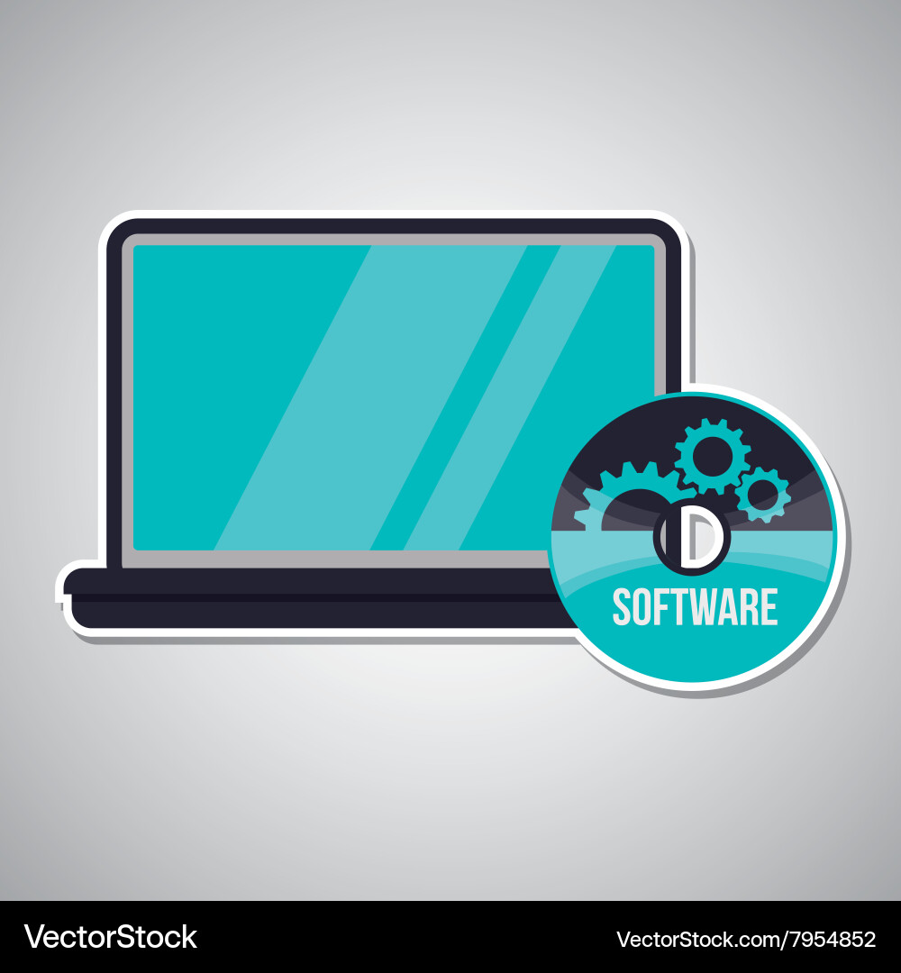 Development and software design vector image
