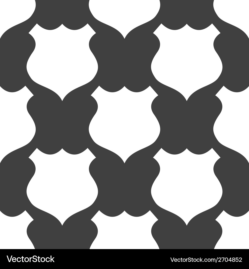 Shield web icon flat design seamless gray pattern vector image
