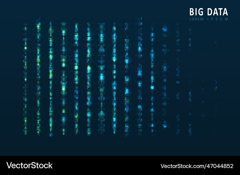 Stream of encoded data Stream of encoded data vector image