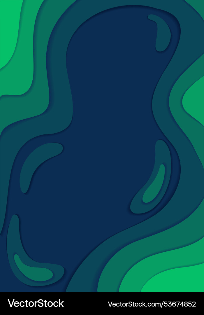 Water abstract chromatic background with curve Water abstract chromatic background with curve Vector Image