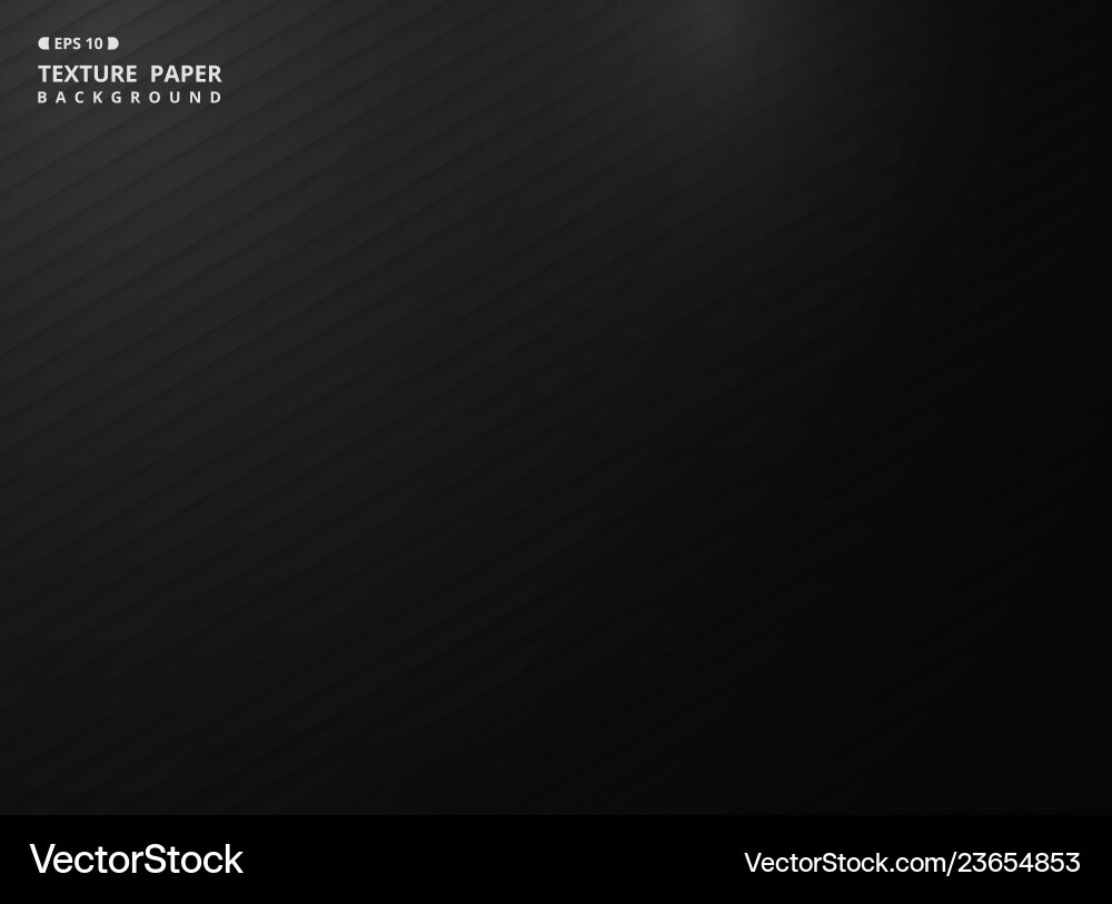 Black Gradient Stripe Texture Background vector image