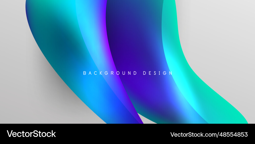 Fluid color liquid 3d elements abstract background Fluid color liquid 3d elements abstract background Vector Image