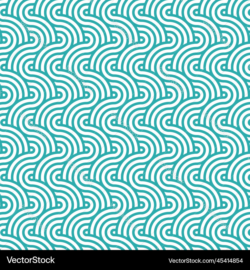 Abstract ancient geometric wavy background pattern vector image