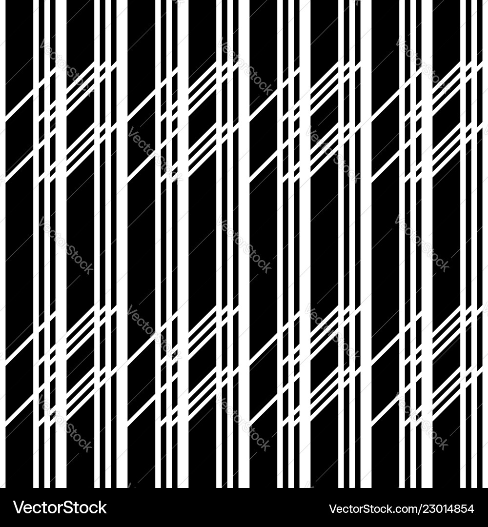 Design seamless monochrome zigzag pattern Vector Image