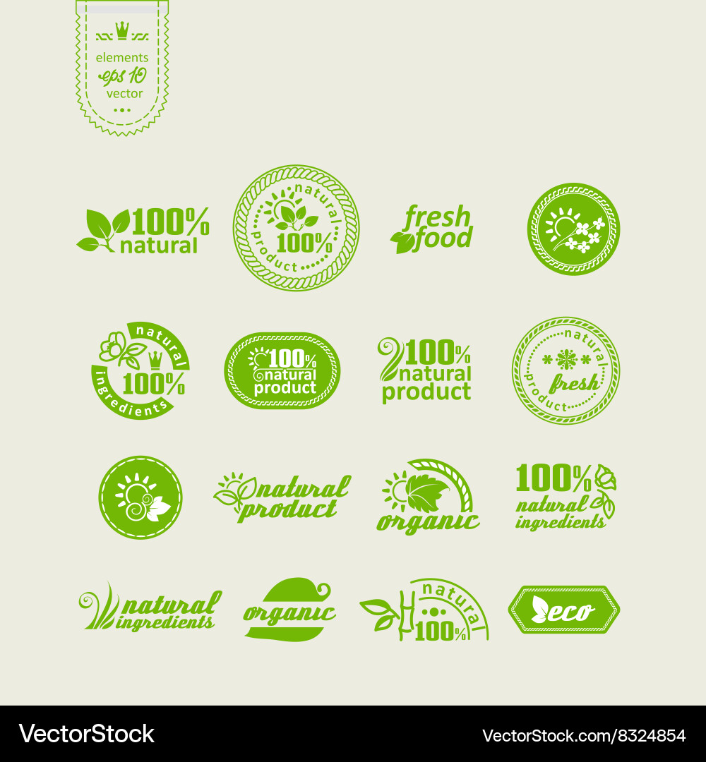 Set of elements for design Vector Image