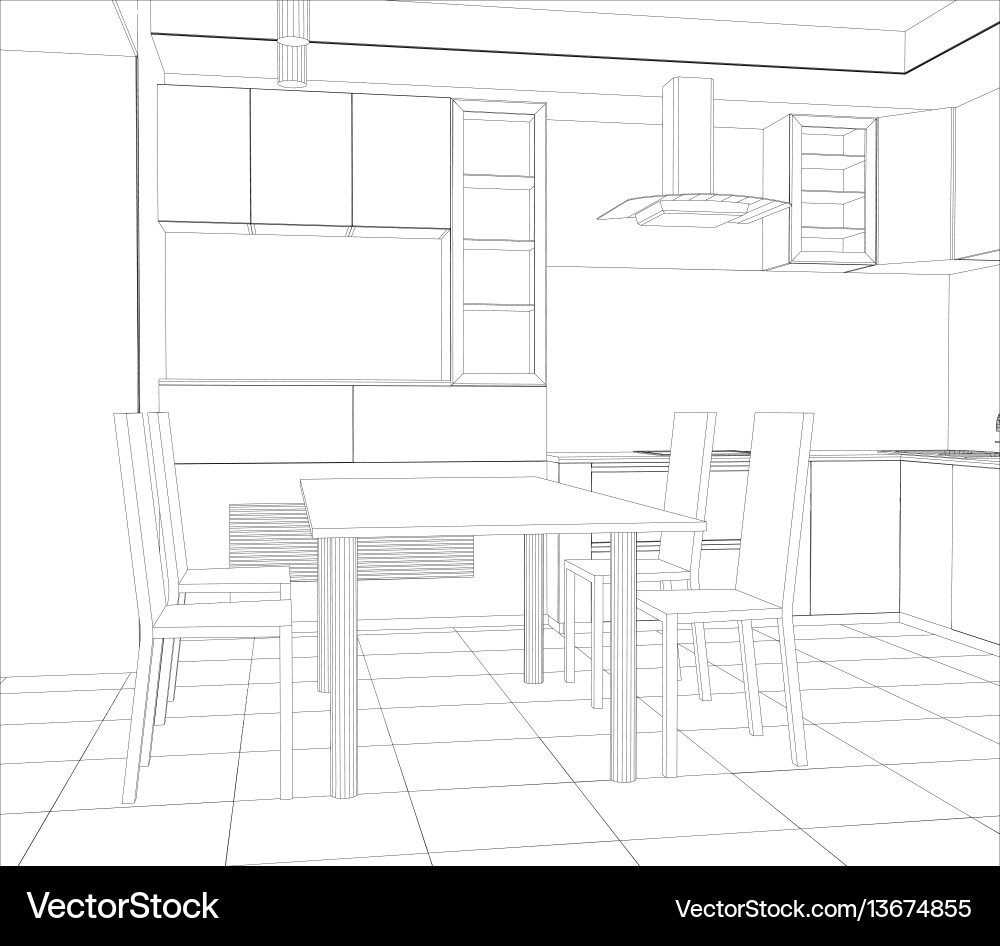 Design process in wire-frame Design process in wire-frame vector image