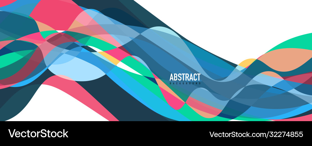Fluid wave colorful abstract background dynamic Fluid wave colorful abstract background dynamic Vector Image