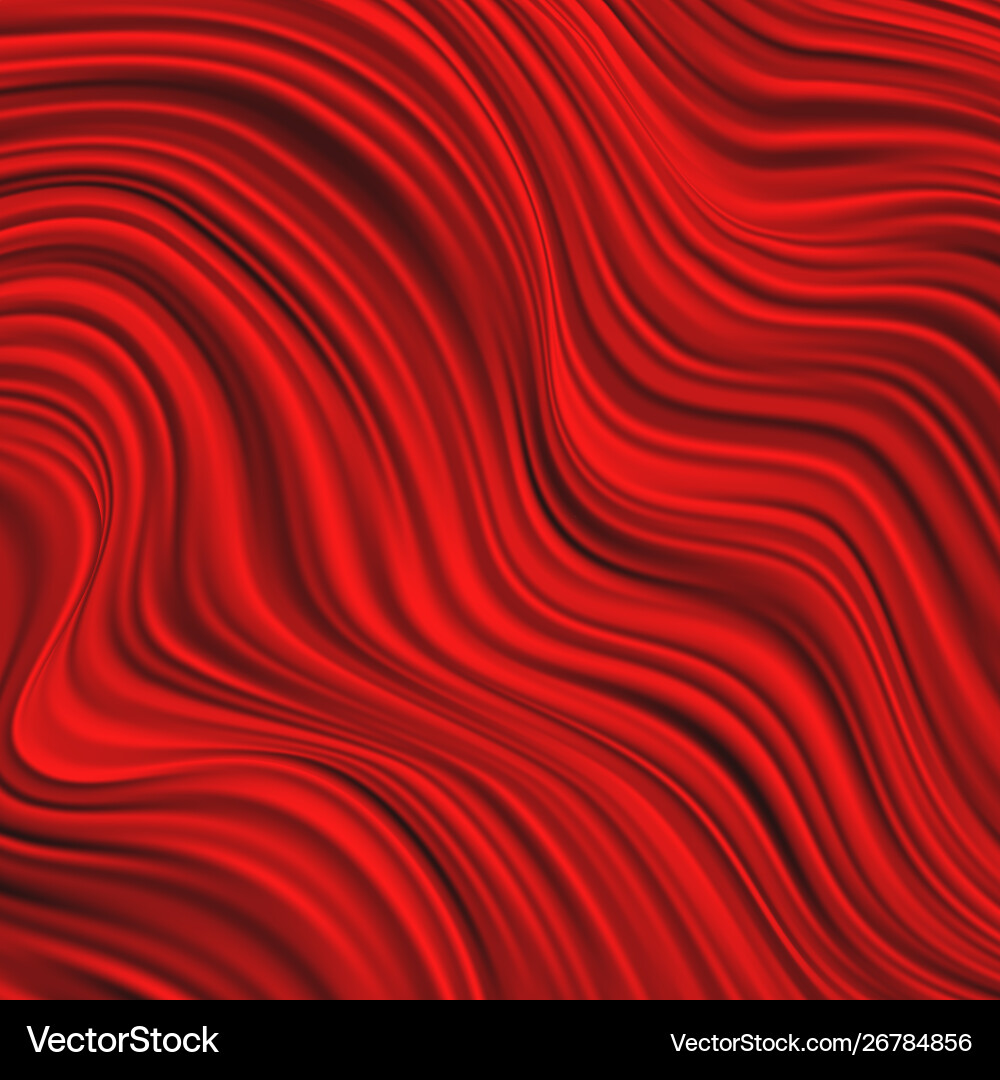 Dynamic abstract red liquid template background Vector Image