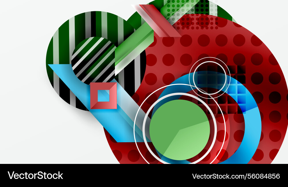 Dynamic complex geometric abstract background Dynamic complex geometric abstract background Vector Image