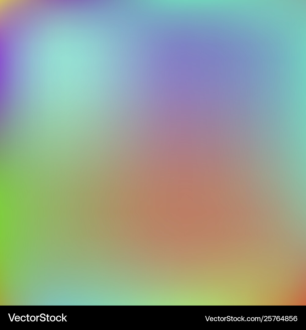 Gradient mesh painted in different colors vector image