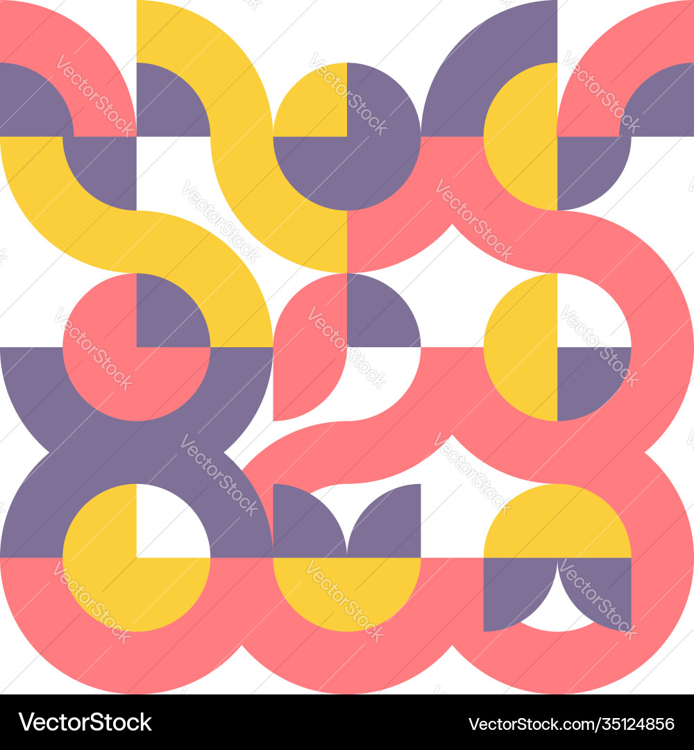 Minimal circle abstract background design Minimal circle abstract background design Vector Image