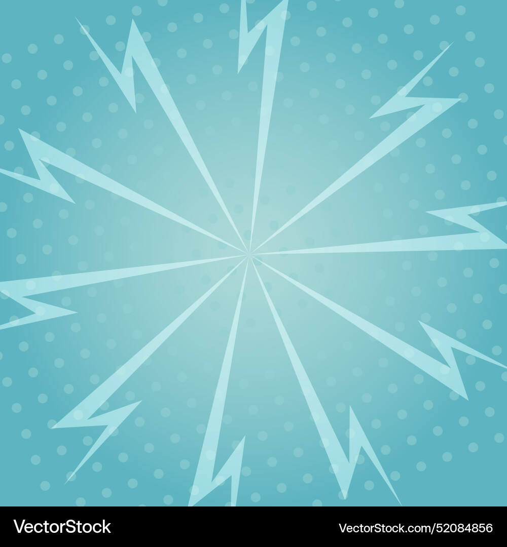 Retro background with lightning and dots Retro background with lightning and dots vector image