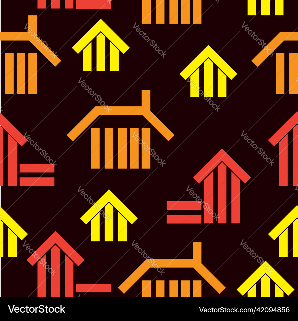 Seamless pattern background art design Vector Image