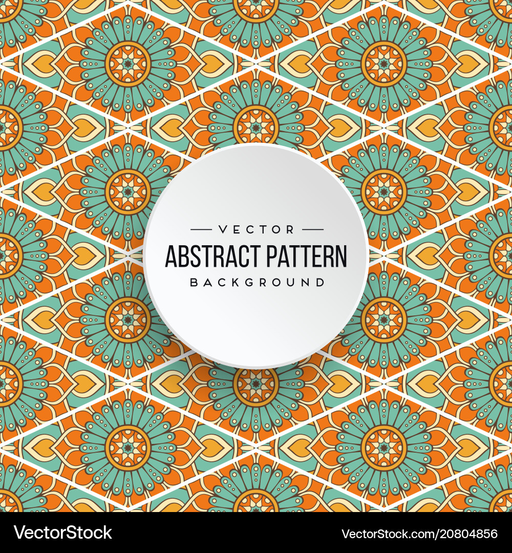 Seamless pattern tile Vector Image