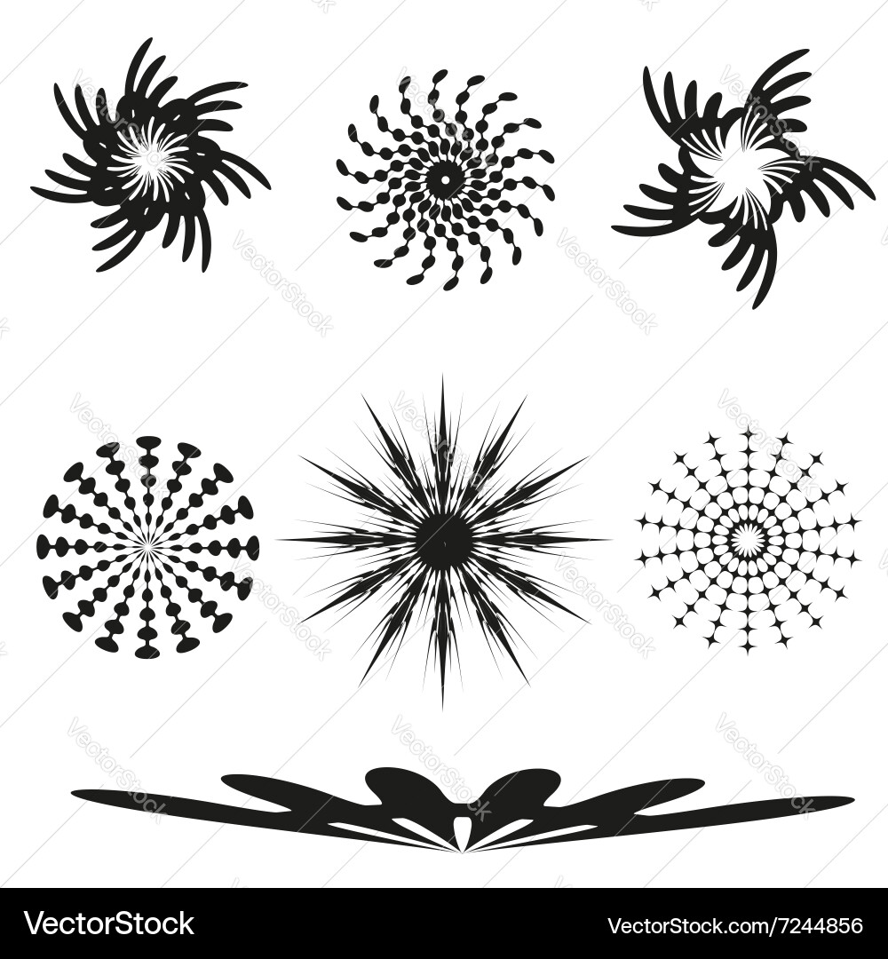 Set of elements for design Vector Image