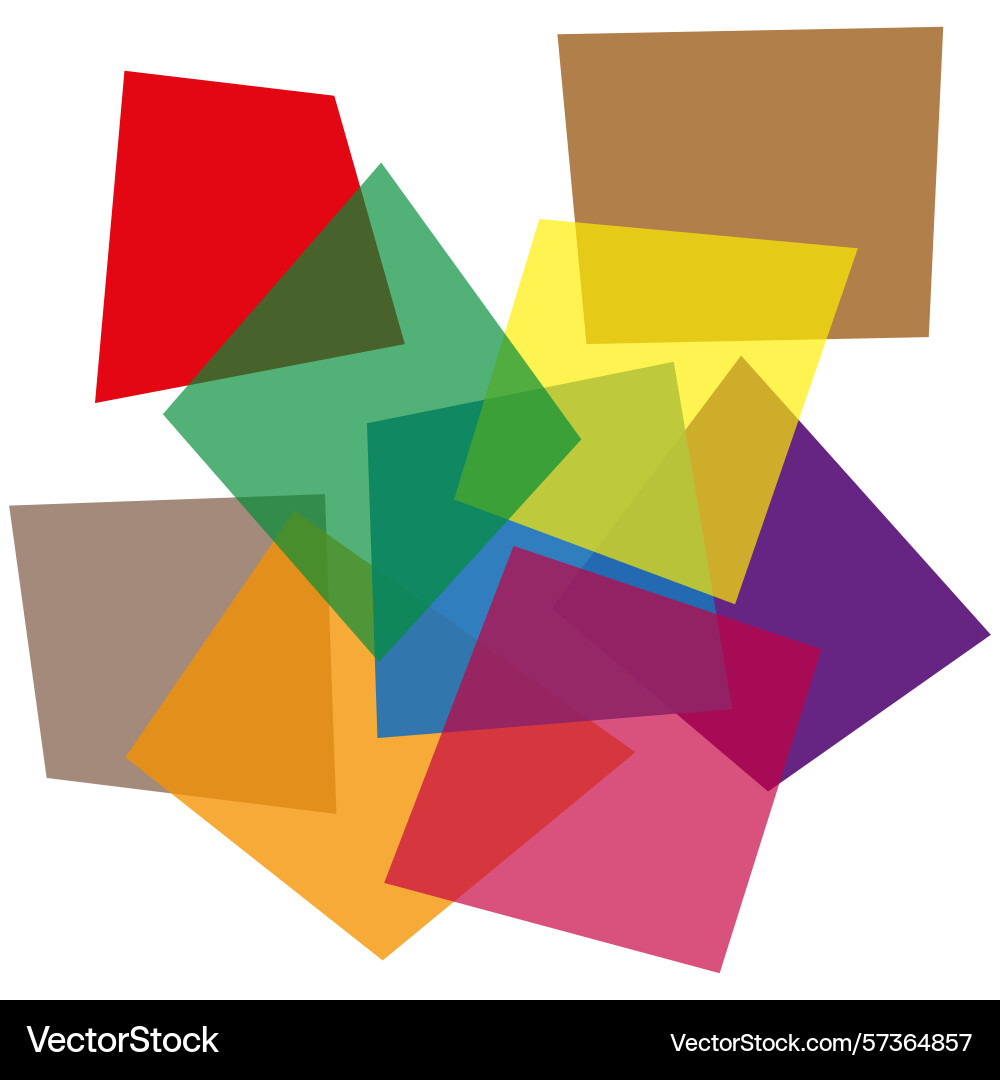 Abstract icon pattern colorful shape symbol Abstract icon pattern colorful shape symbol vector image