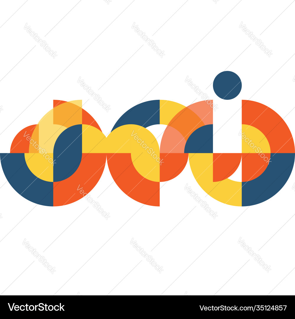 Minimal circle abstract background design Minimal circle abstract background design vector image