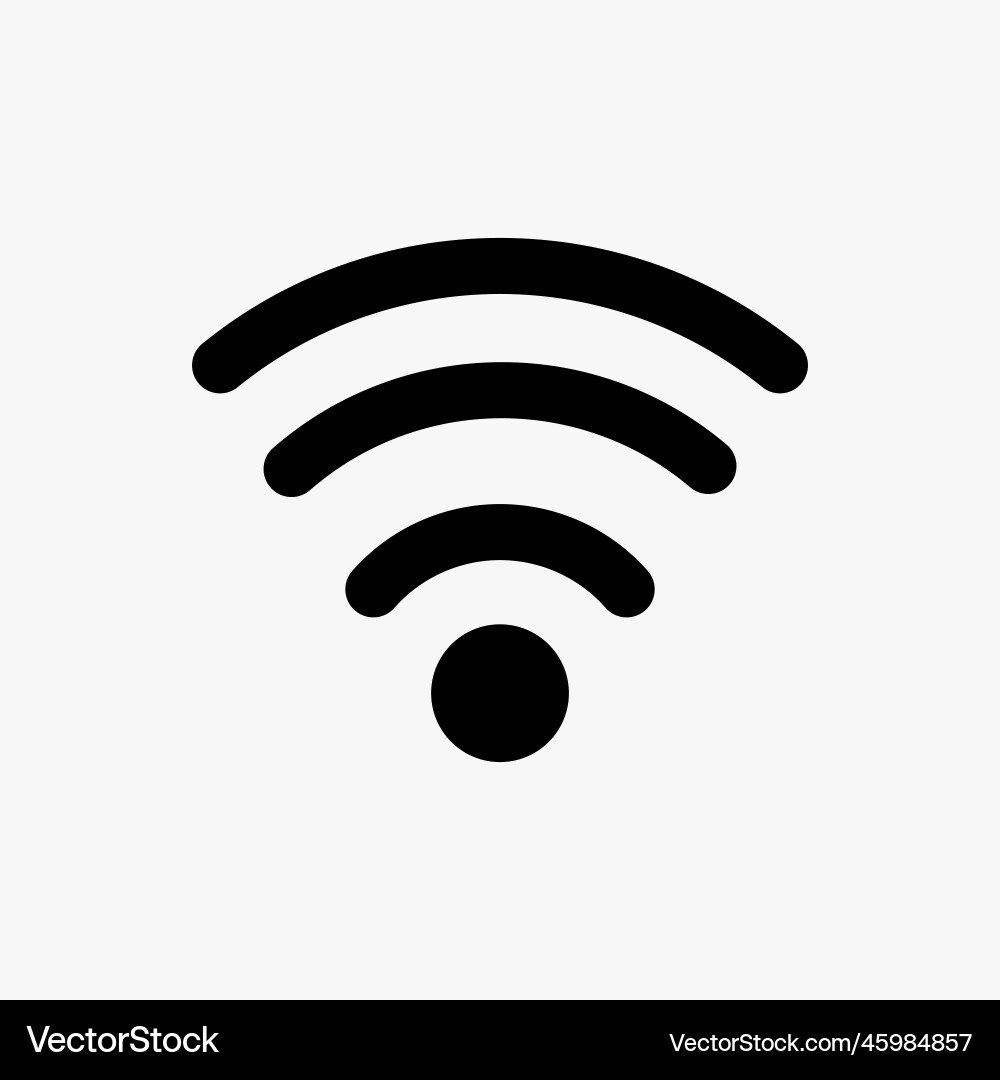 Signal icon design can also be used for user Signal icon design can also be used for user Vector Image