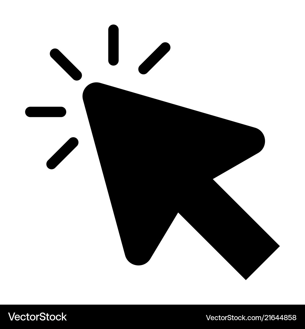 Cursor icon Royalty Free Vector Image - VectorStock